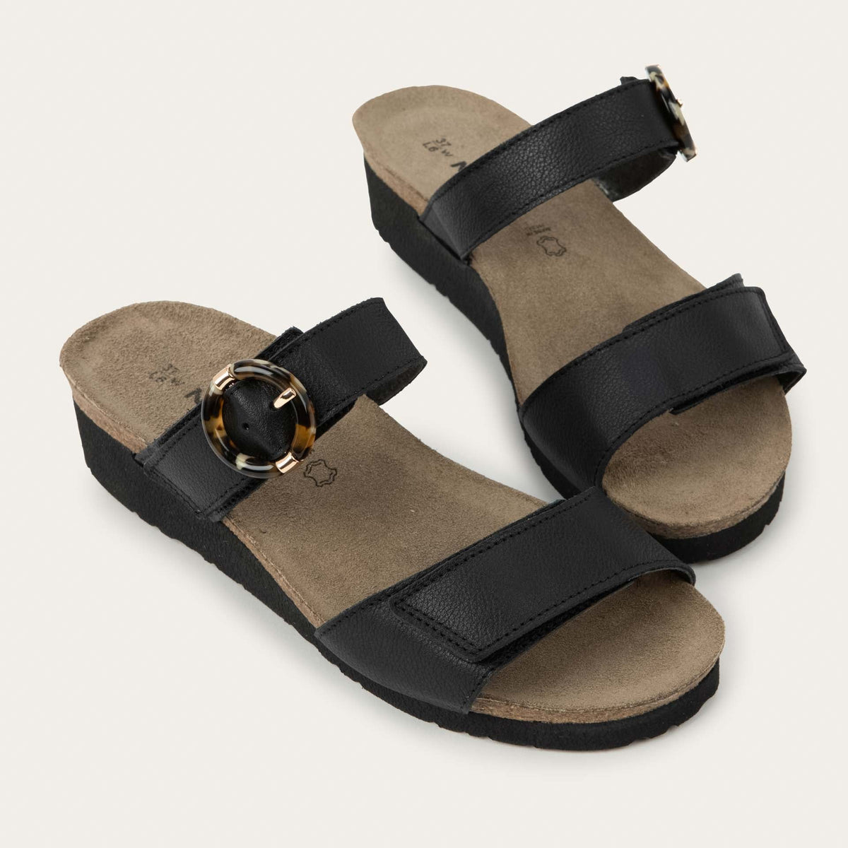 Naot Anabel Wide - Soft Black Leather 101