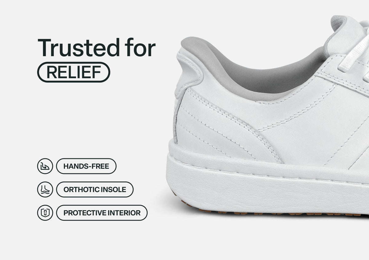 Orthofeet Wander Hands-Free (Women's) - White 02