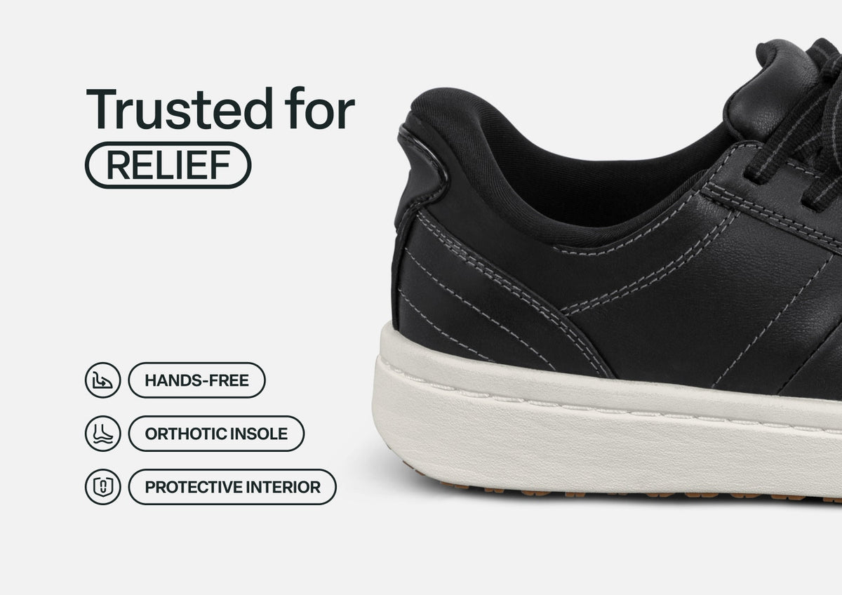 Orthofeet Wander Hands-Free (Women's) - Black 02
