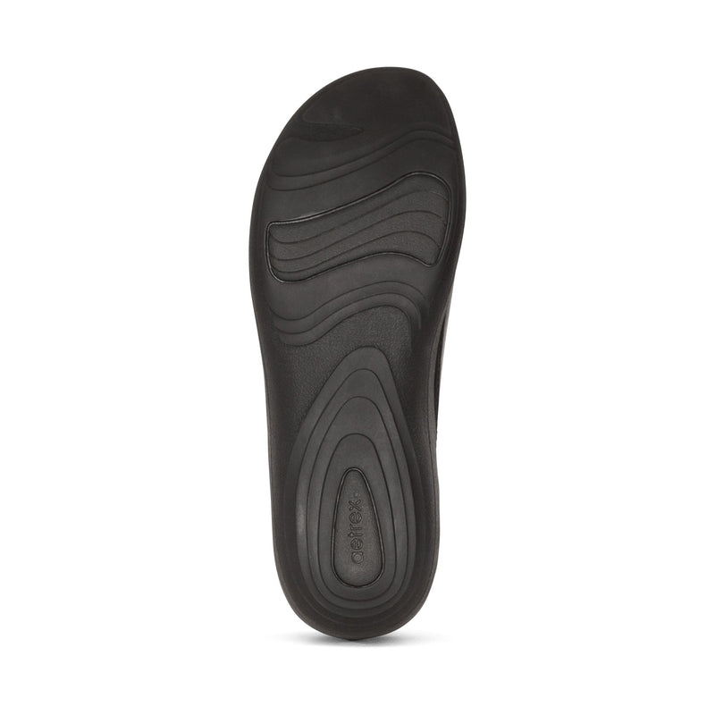 The rubber outsole