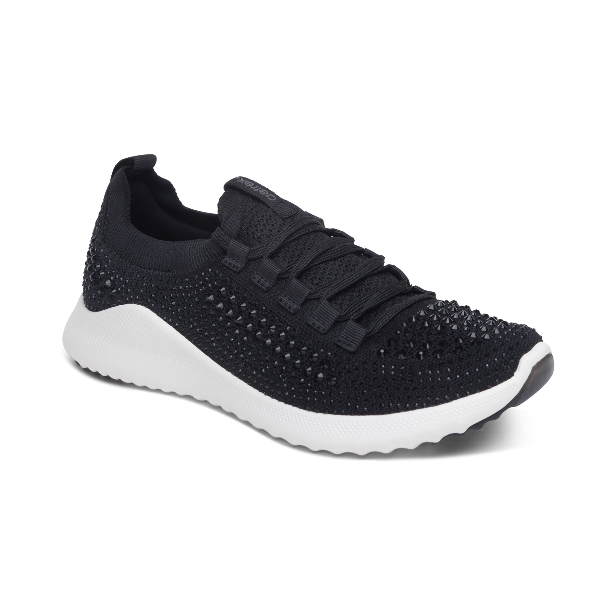 Aetrex Carly - Black Sparkle 110
