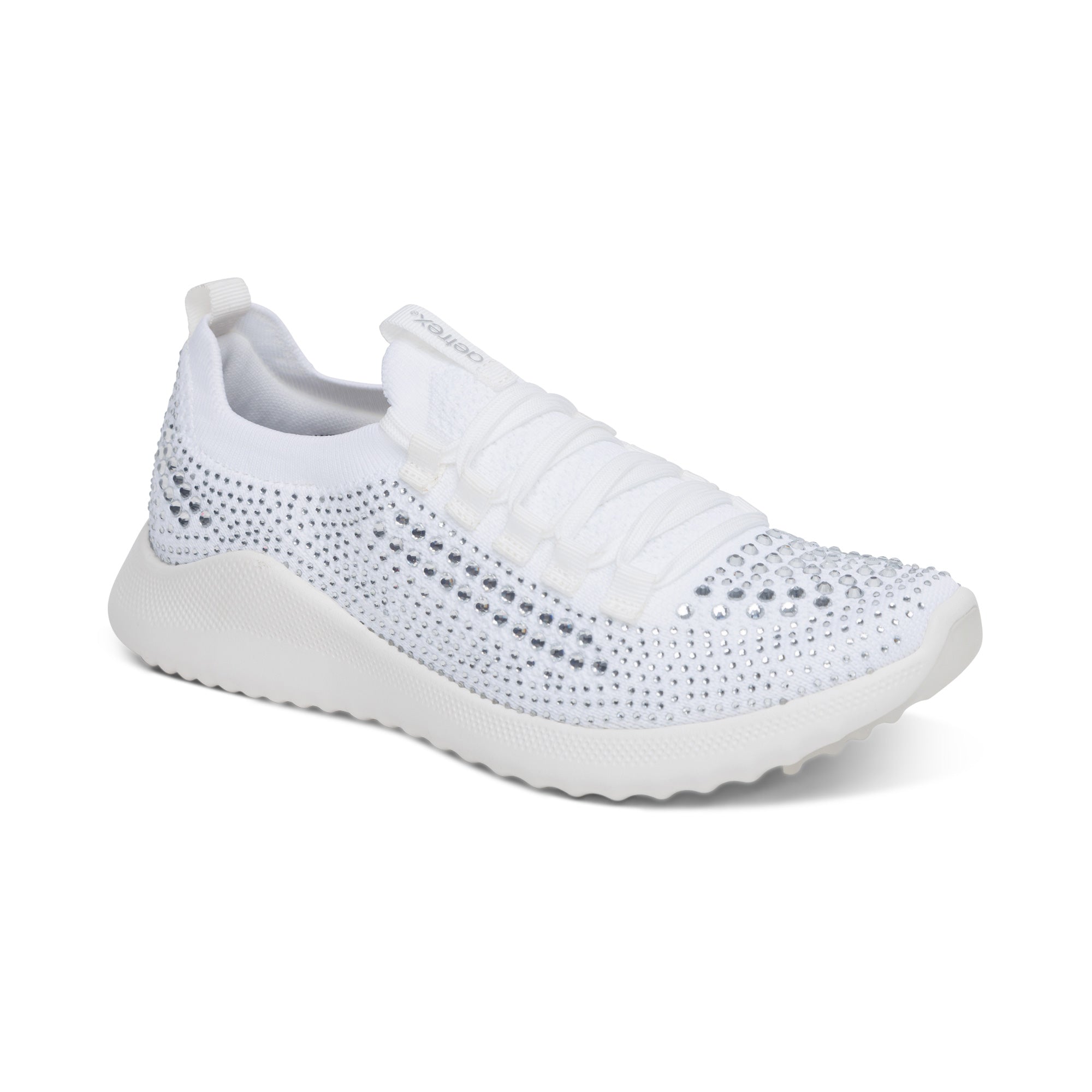 Aetrex Carly - White Sparkle 111