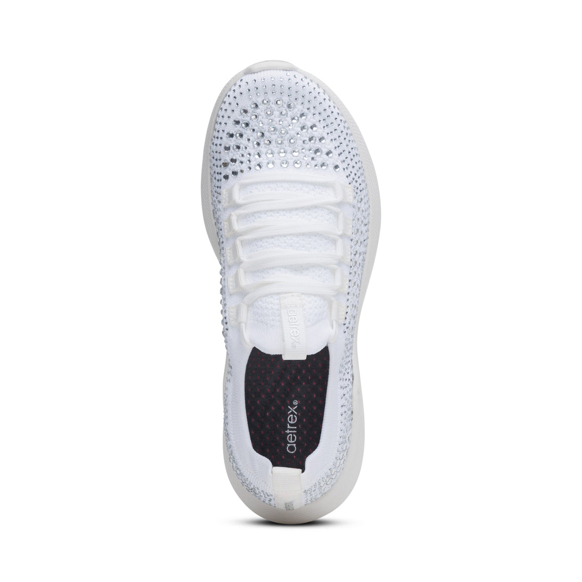 Aetrex Carly - White Sparkle 111