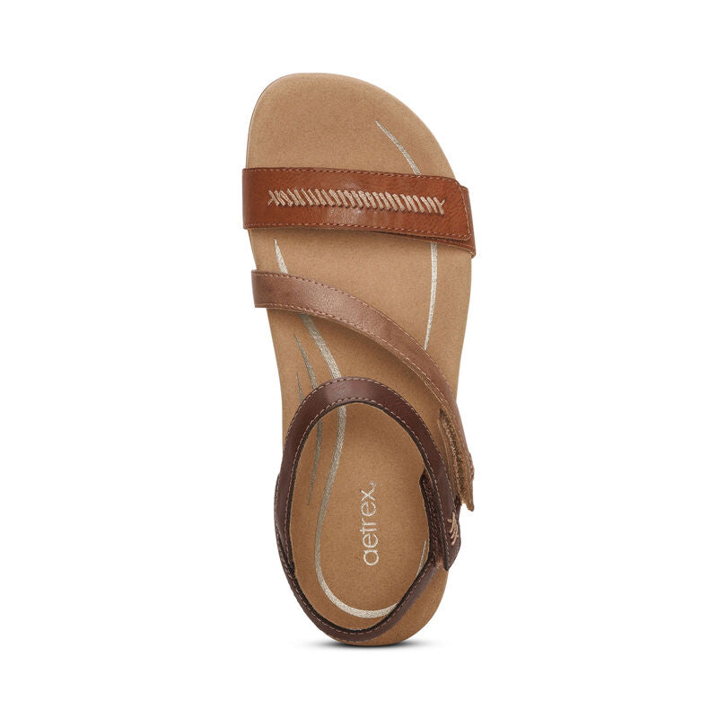 Aetrex Gabby - Cognac Multi 106