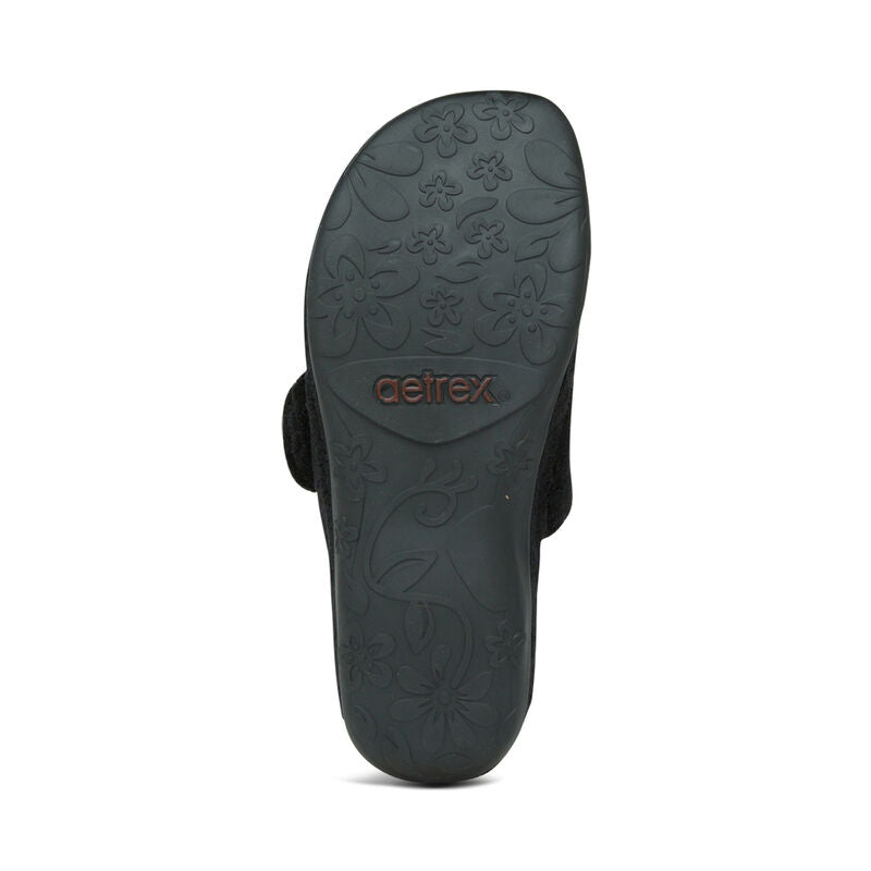 The rubber outsole