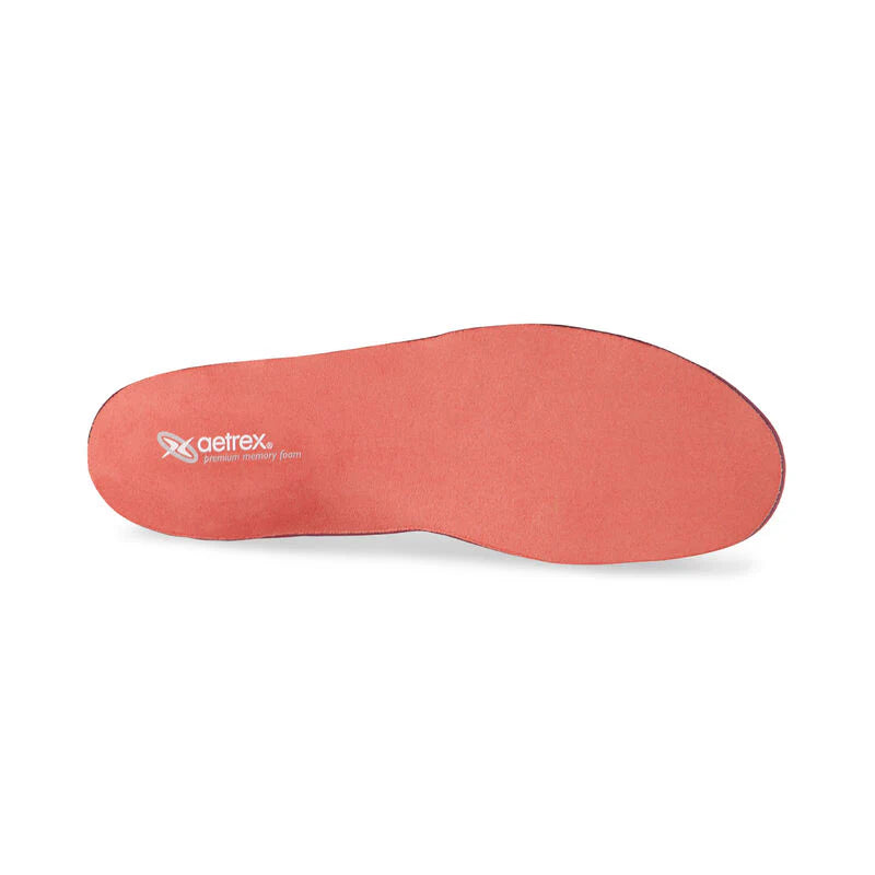 Top-down view of the Aetrex Premium Memory Foam orthotic top cover