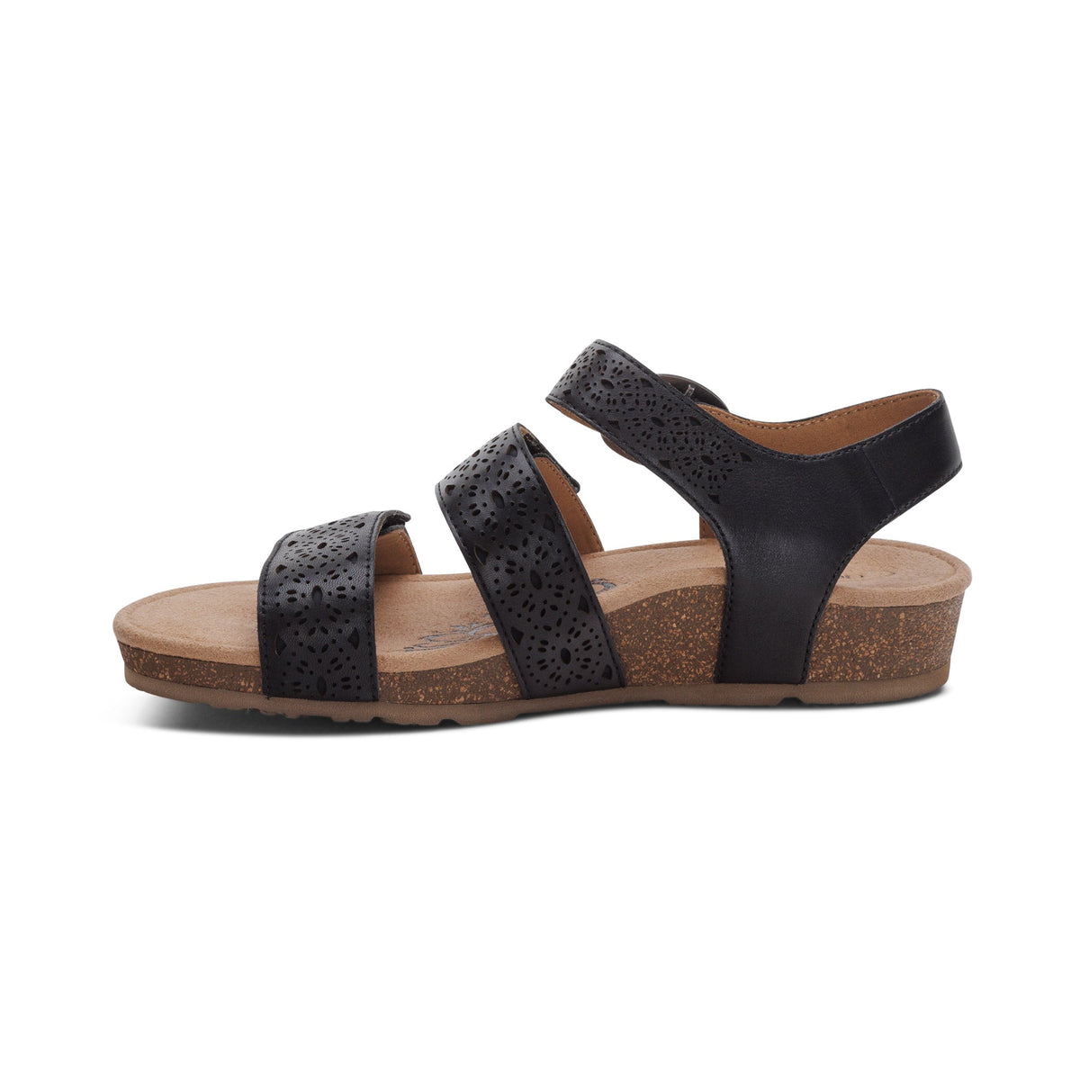 Aetrex Lilly - Black Cutout 105
