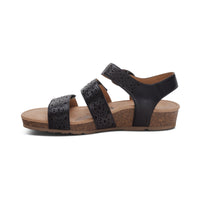 Aetrex Lilly - Black Cutout 105