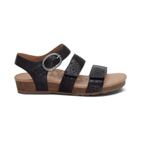 Aetrex Lilly - Black Cutout 105
