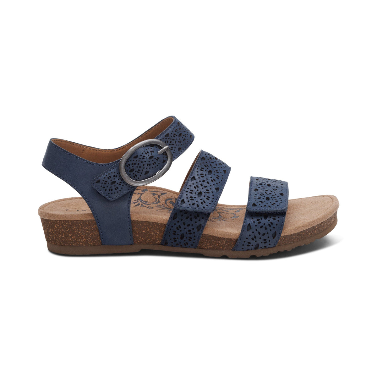Aetrex Lilly - Navy Cutout 104