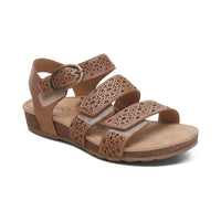 Aetrex Lilly - Taupe Cutout 106