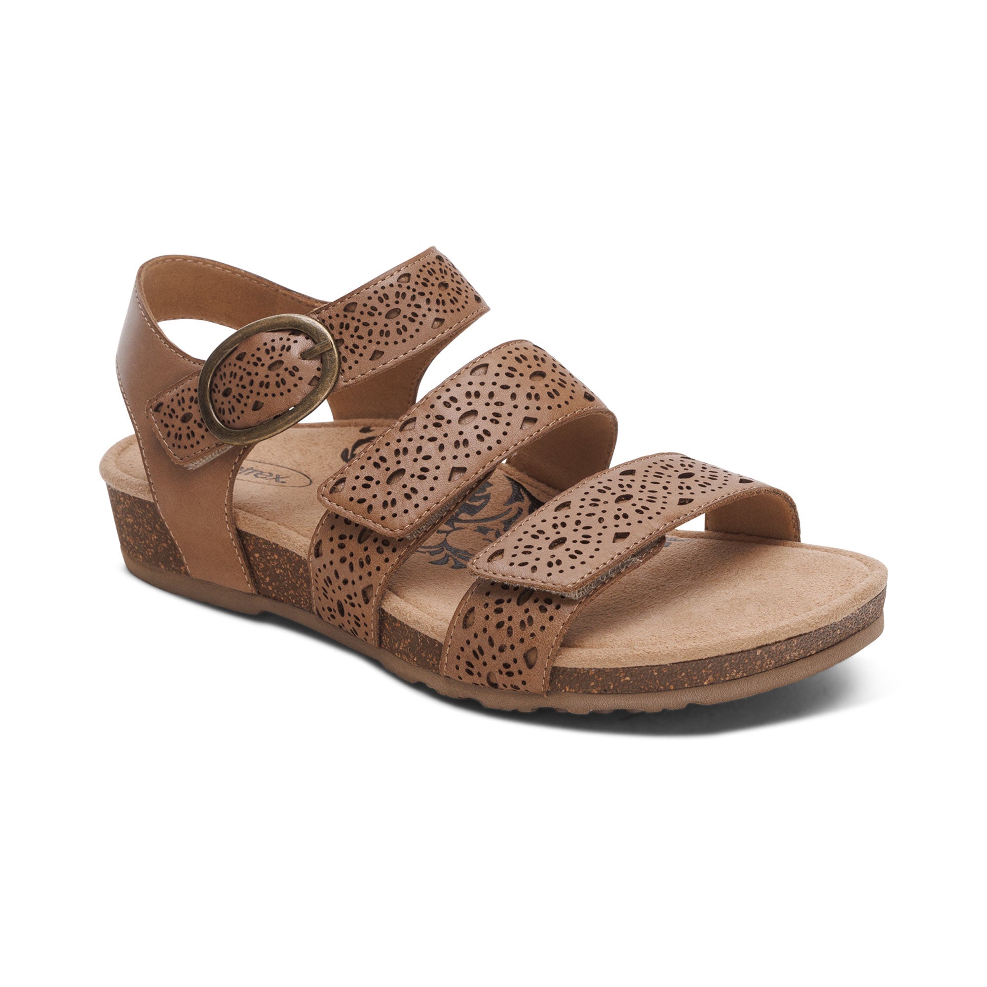 Aetrex Lilly - Taupe Cutout 106