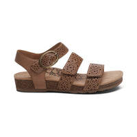 Aetrex Lilly - Taupe Cutout 106