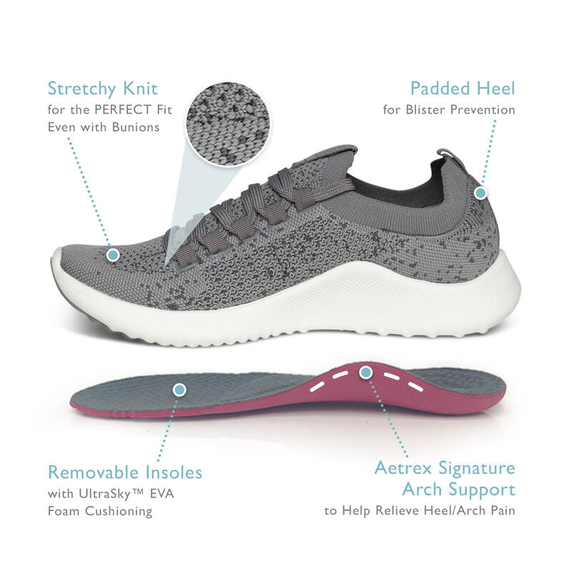 Aetrex Carly - Grey 101
