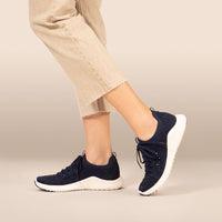 Aetrex Carly - Navy Sparkle 108
