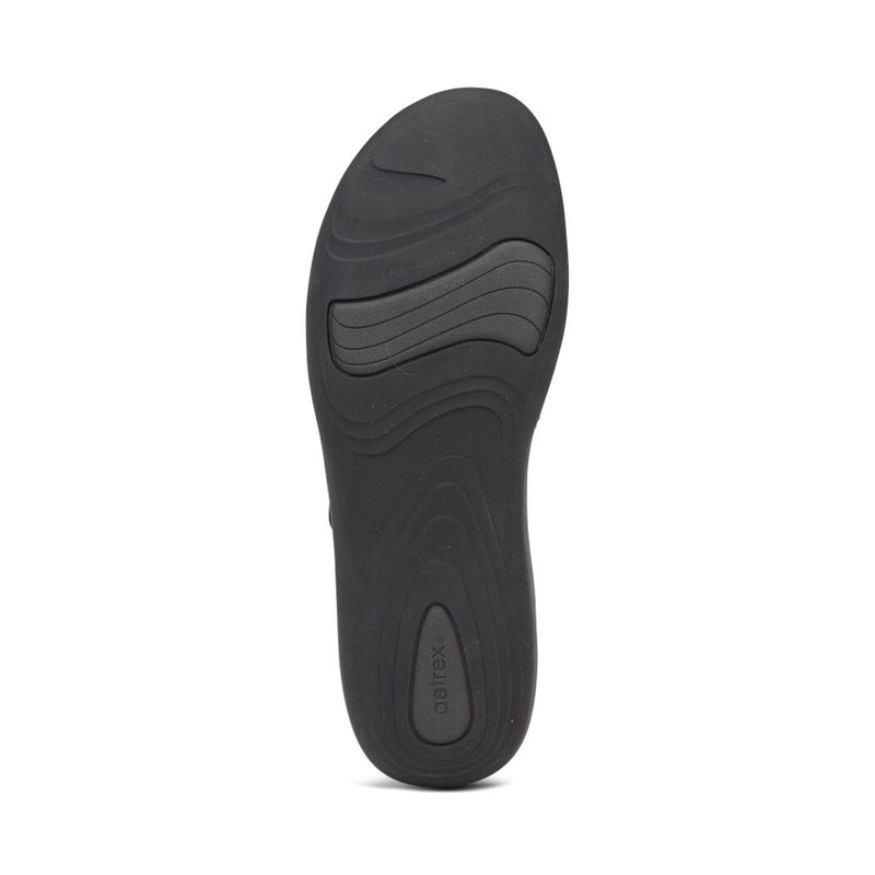 The rubber outsole