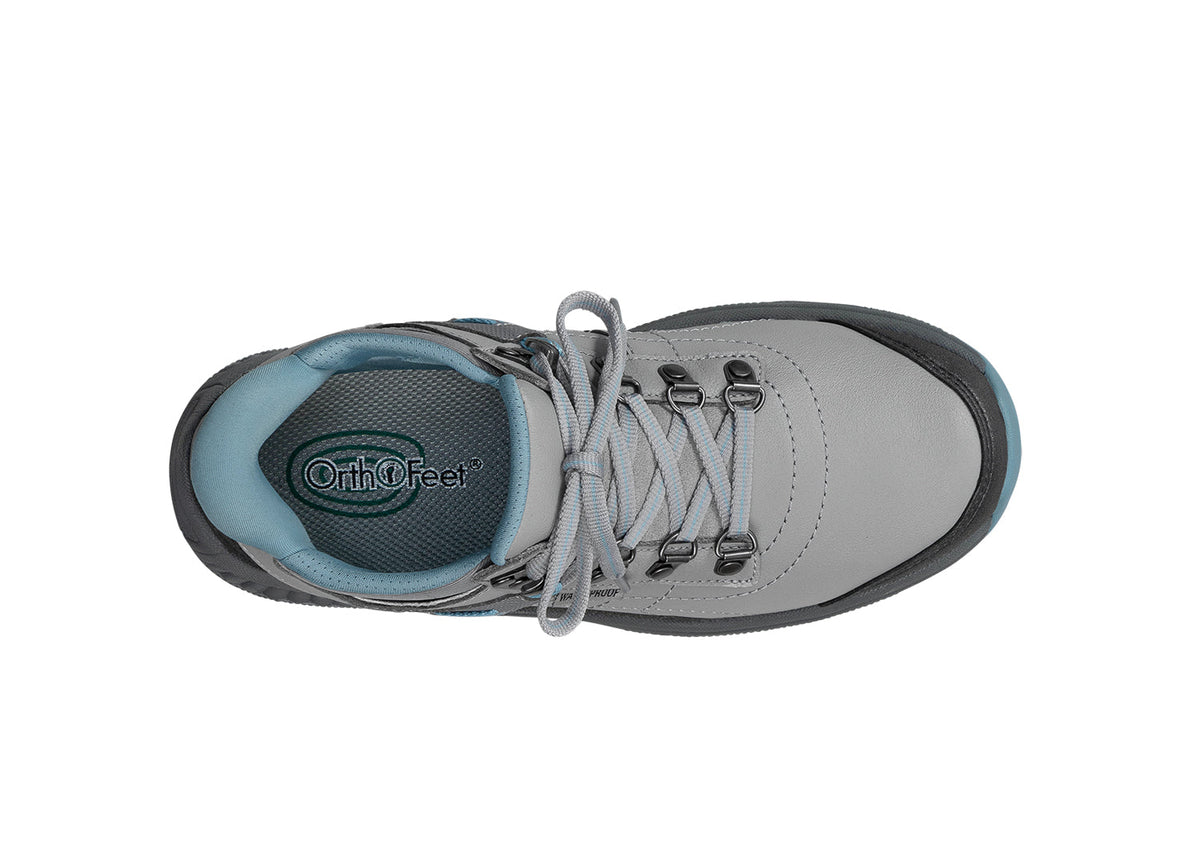 Orthofeet Carmel Hands-Free Waterproof (Women's) - Gray 04