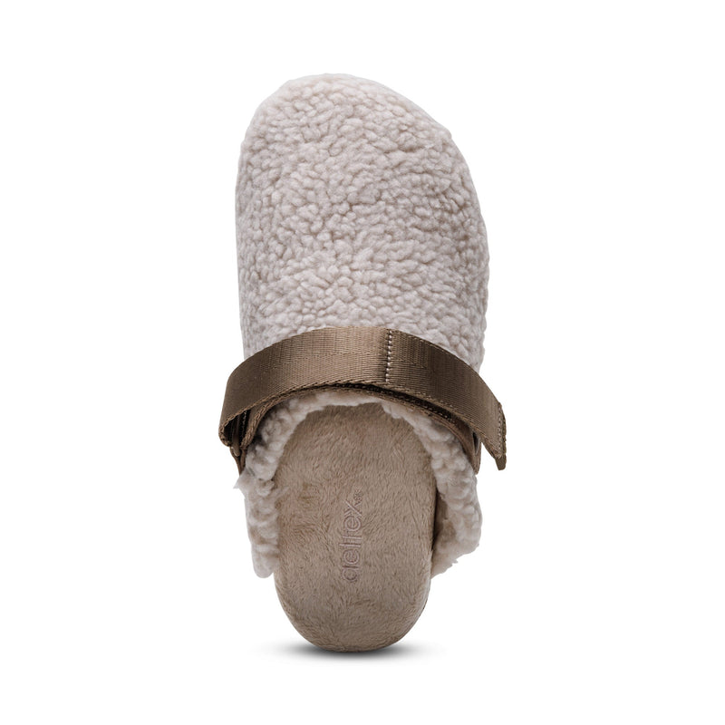 The footbed seen from above