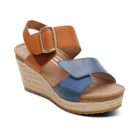 Aetrex Ashley - Hazy Blue Multi 109