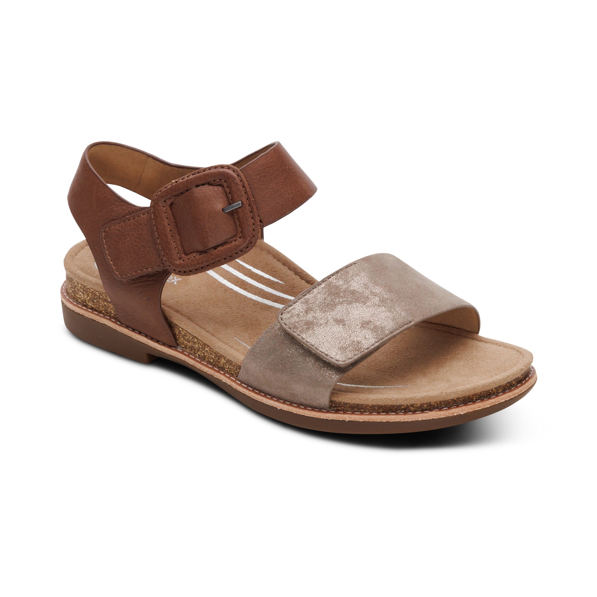 Aetrex Claire - Taupe Multi 106