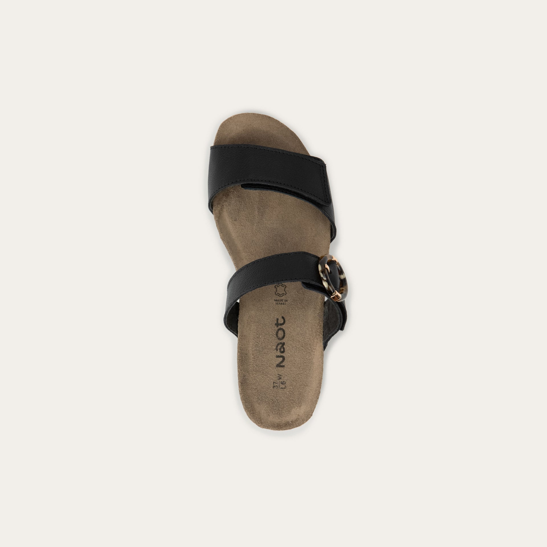 Naot Anabel Wide - Soft Black Leather 101