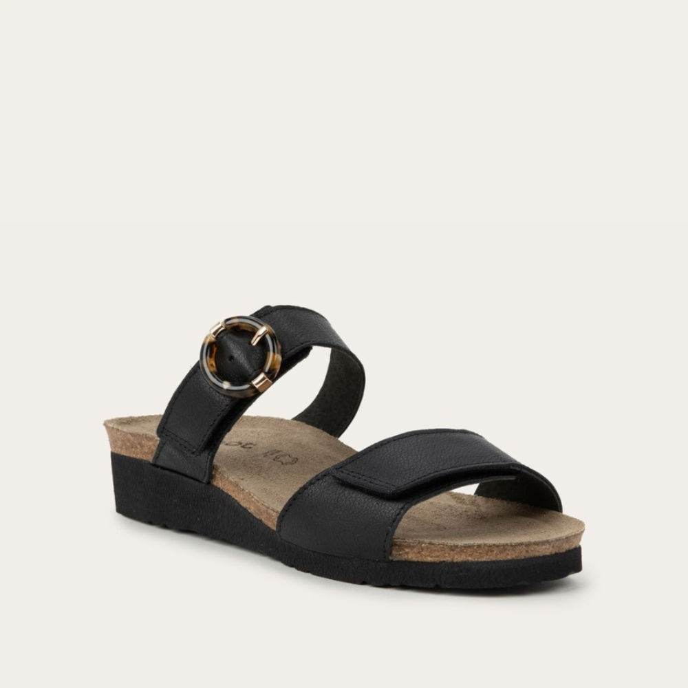 Naot Anabel Wide - Soft Black Leather 101