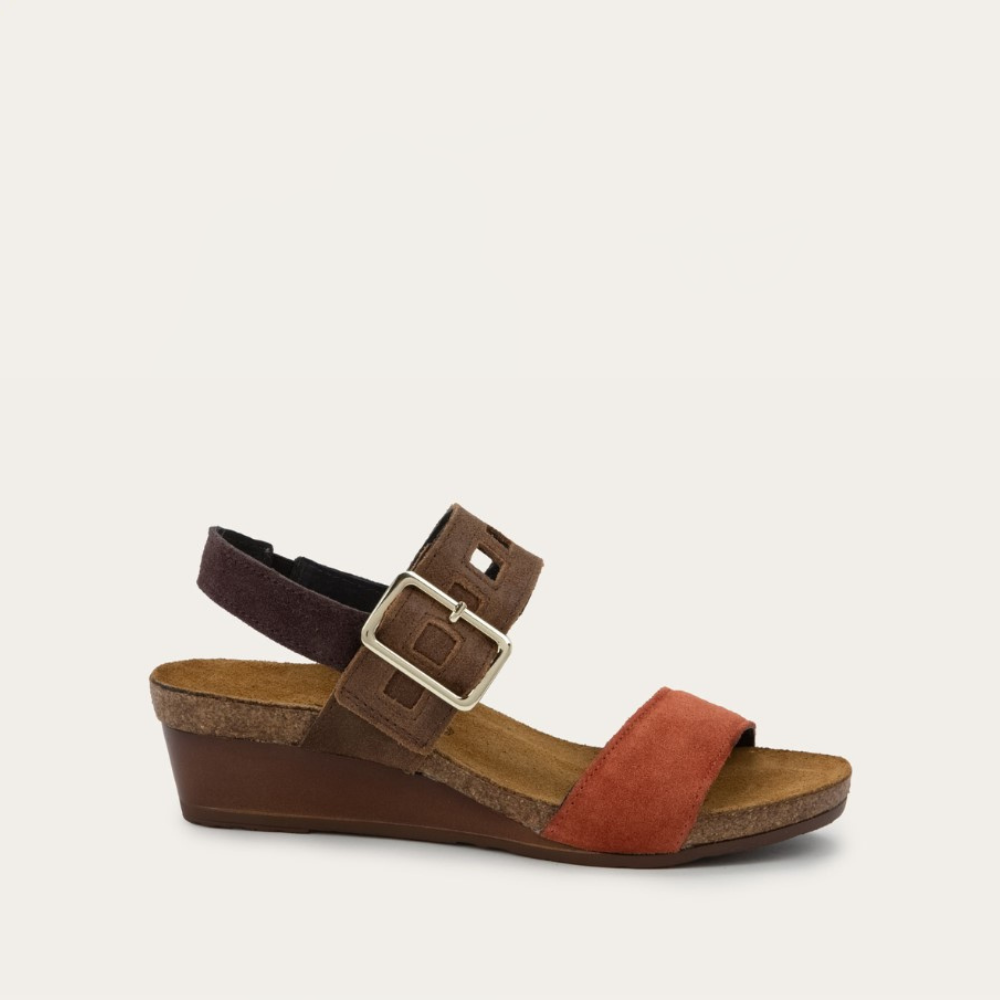 Naot Dynasty - Spice Suede/Antique Brown Suede/Cordovan Suede 109