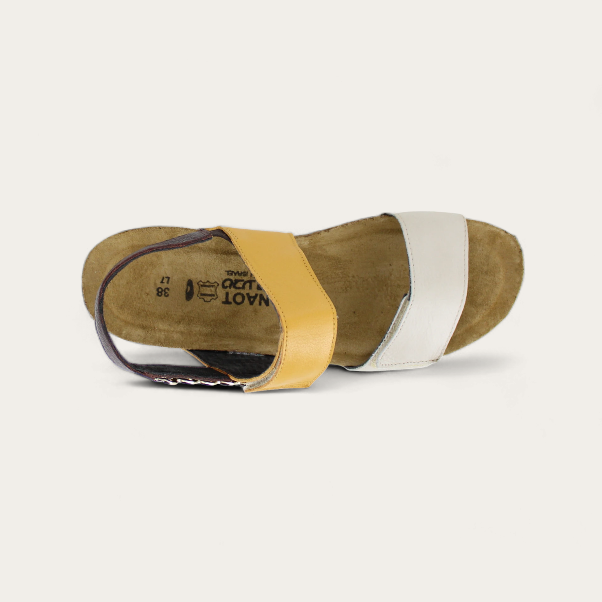 Naot Eliana - Soft Ivory Lthr/Marigold Lthr/Soft Brown Lthr 103