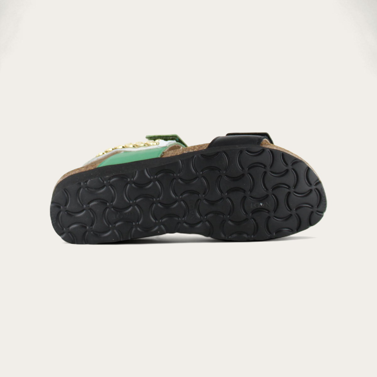 Naot Eliana - Soft Black Lthr/Soft Jade Lthr/Soft White Lthr 104