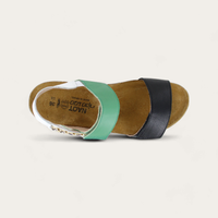 Naot Eliana - Soft Black Lthr/Soft Jade Lthr/Soft White Lthr 104