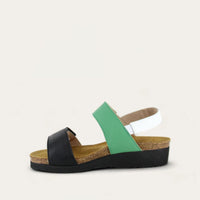 Naot Eliana - Soft Black Lthr/Soft Jade Lthr/Soft White Lthr 104
