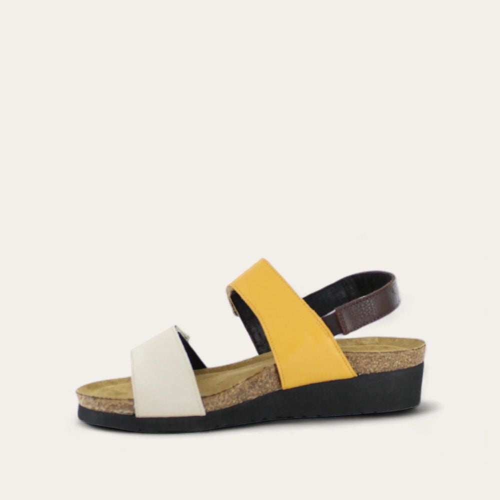 Naot Eliana - Soft Ivory Lthr/Marigold Lthr/Soft Brown Lthr 103