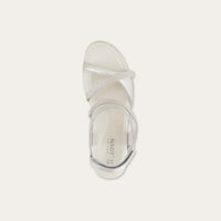 Naot Innovate - Soft Silver Lthr w/ Clear Rhinestones 104