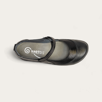 Naot Kirei - Shiny Black Lthr/Black Patent Lthr/Black Madras Lthr 110