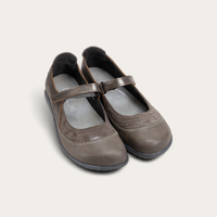 Naot Kirei - Foggy Gray Lthr/Gray Marble Suede//Mirror Lthr 105