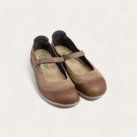 Naot Kirei - Almond Suede/Bark Nubuck/Soft Stone Lthr 104