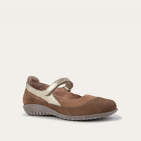 Naot Kirei - Rosewood Suede/Cedar Brown Suede/Radiant Gold Lthr 107