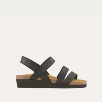 Naot Kayla Wide - Black Matte Leather 105