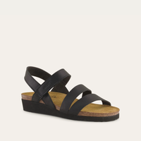 Naot Kayla Wide - Black Matte Leather 105