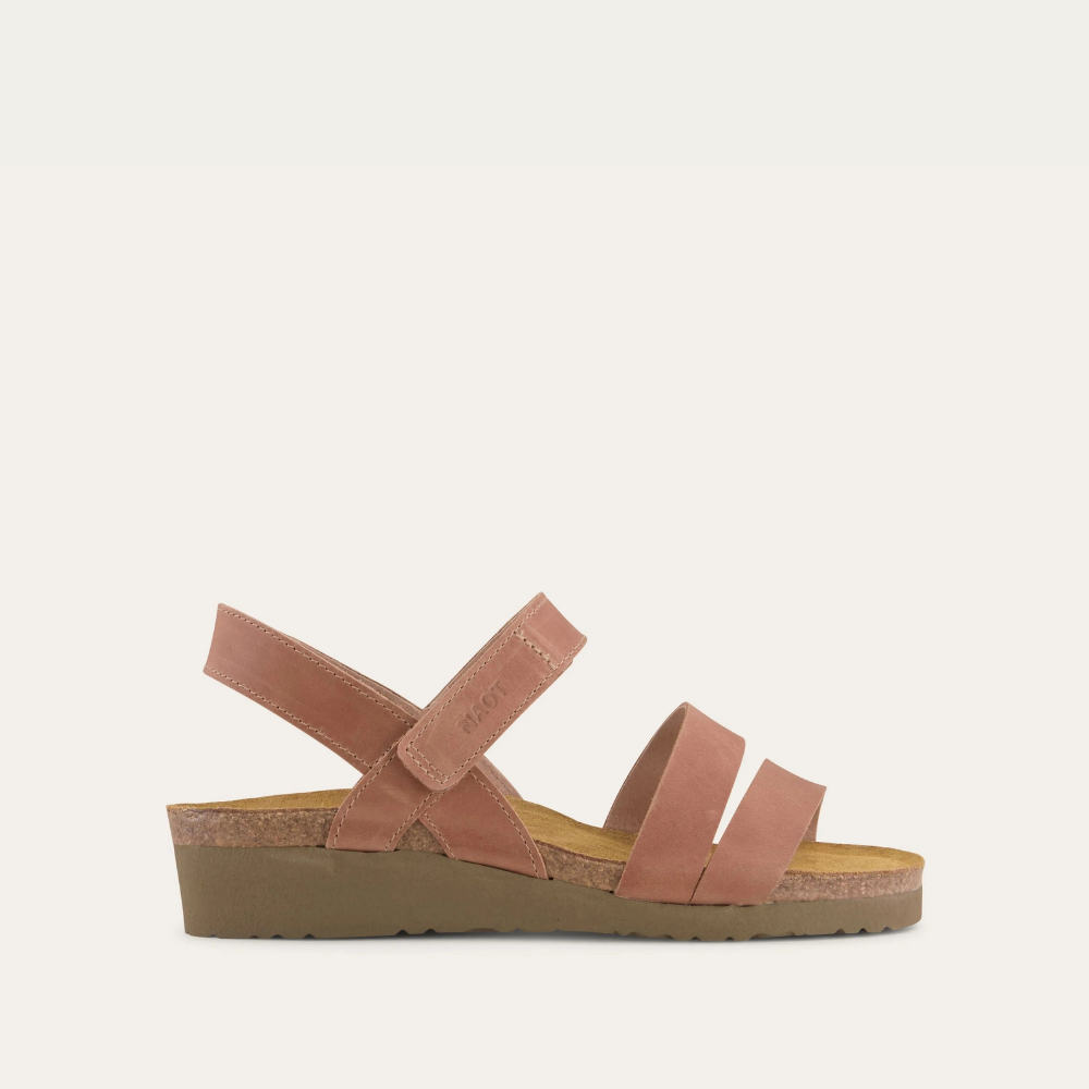 Naot Kayla Wide - Latte Brown Leather 106