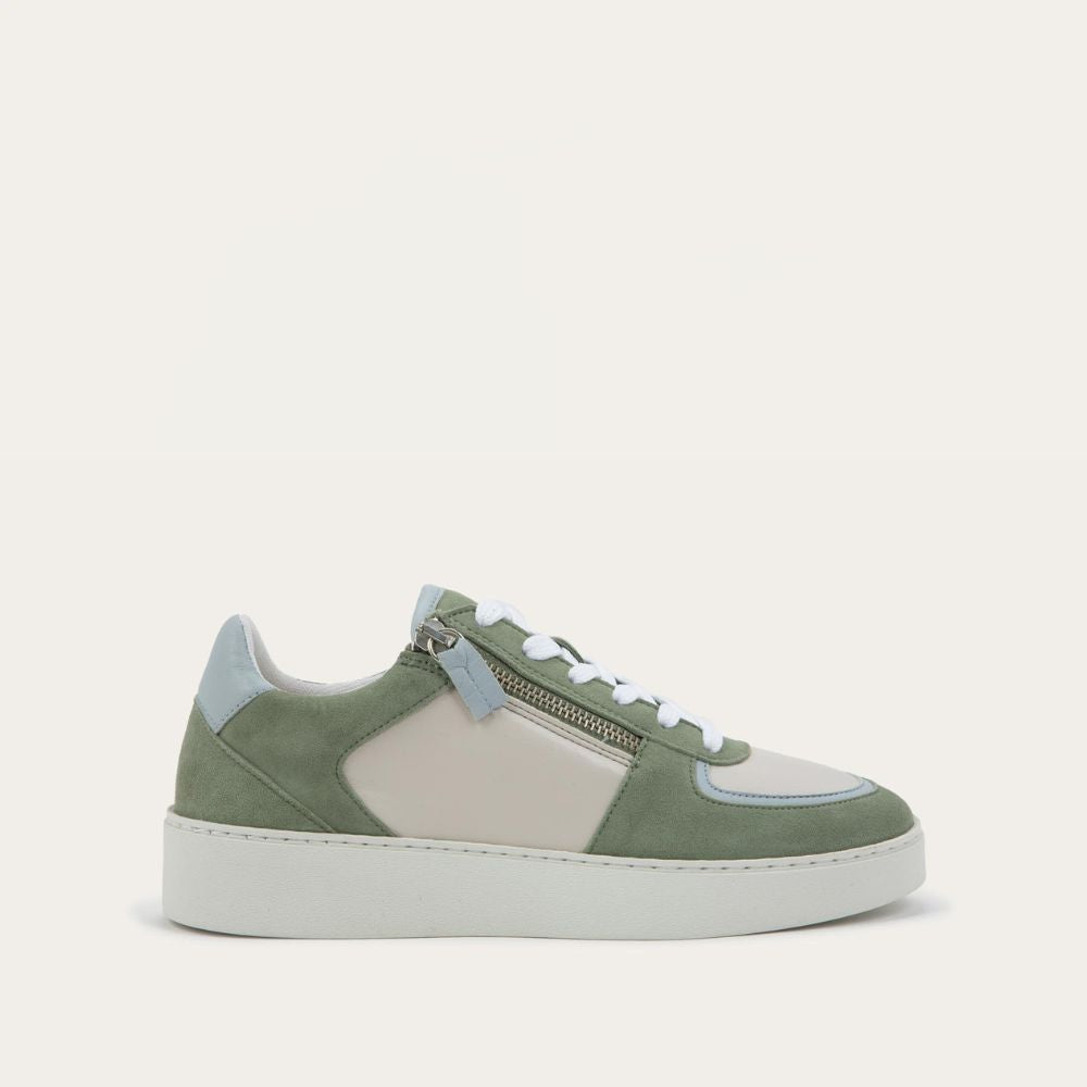 Naot Newbury - Off White/Gray Blue/Sage Combo 104
