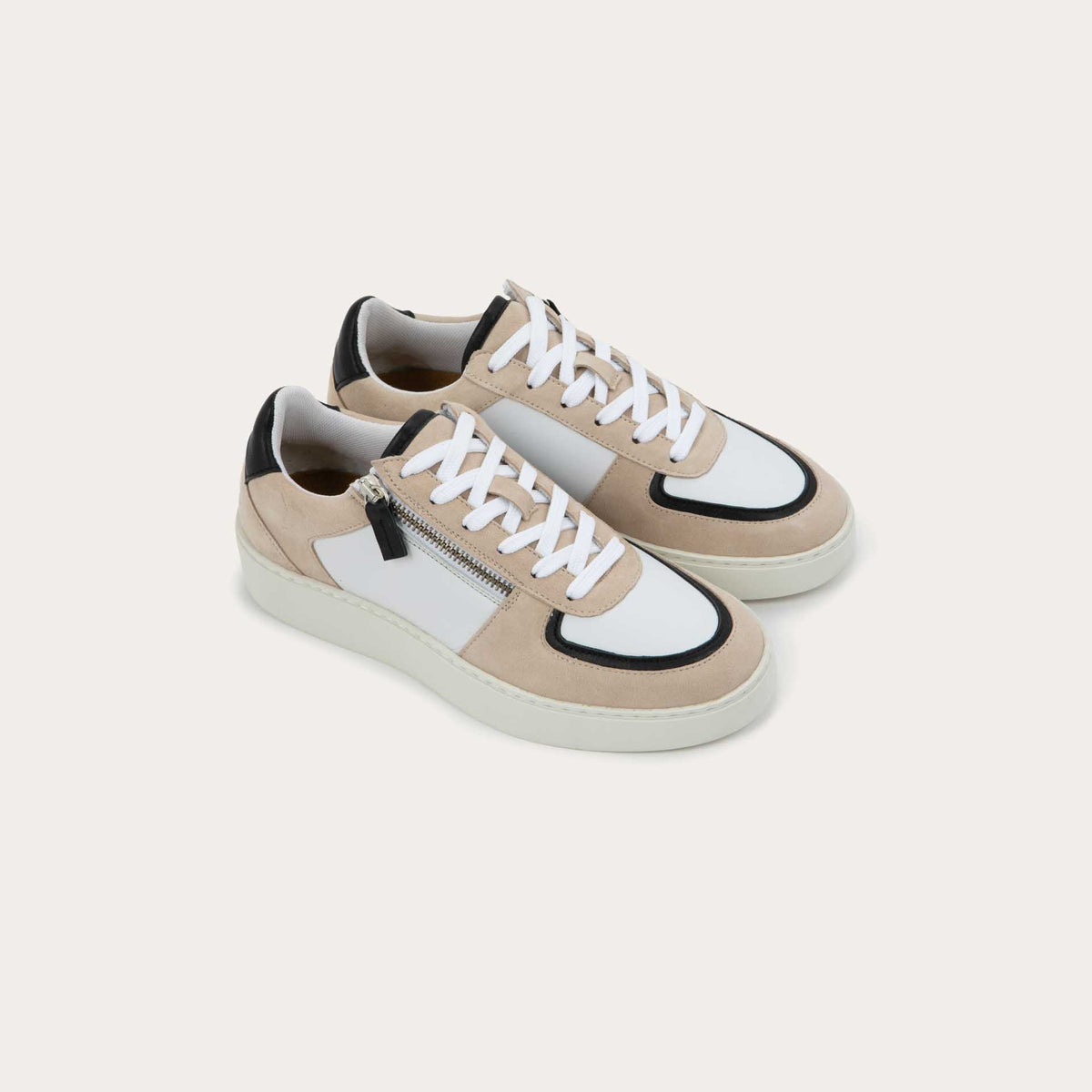 Naot Newbury - Almond/White/Black Combo 103