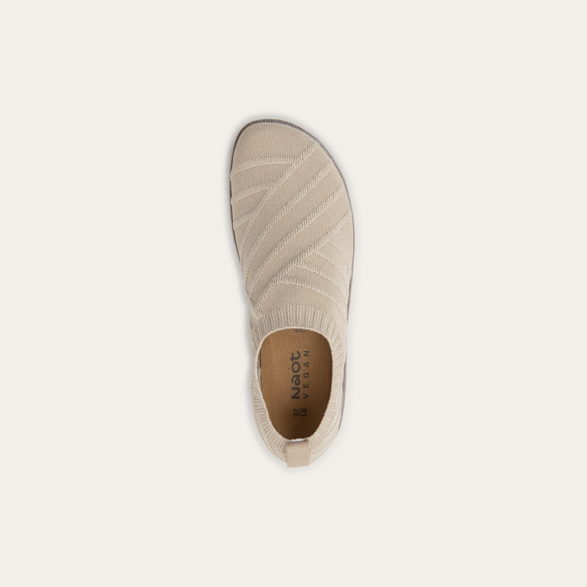 Naot Okahu - Taupe/Gold Sparkle Knit 110