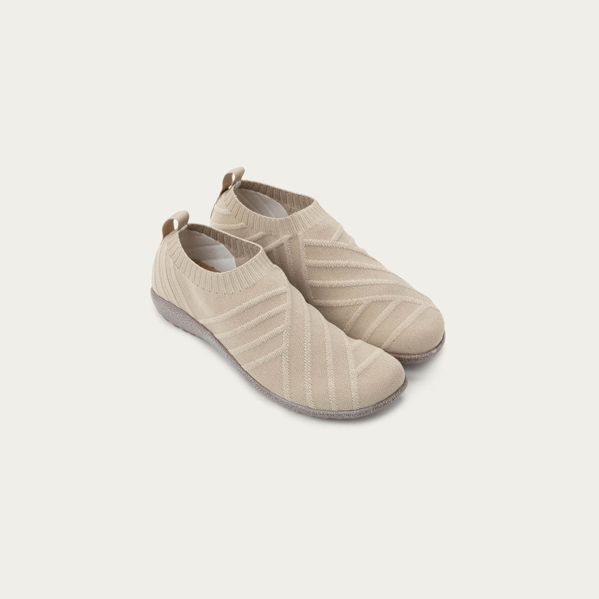 Naot Okahu - Taupe/Gold Sparkle Knit 110