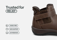 Orthofeet Blaire Hands-Free (Women's) - Chocolate 02
