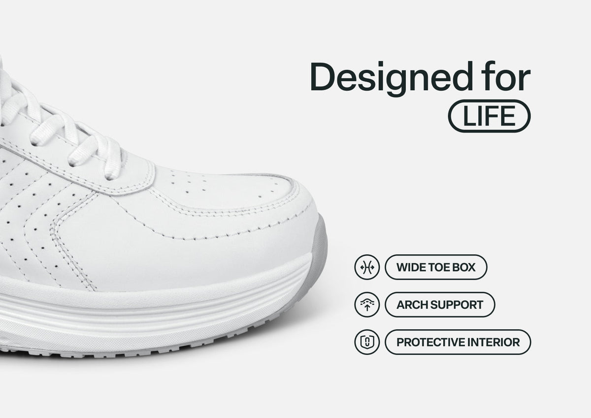 Orthofeet Roam Hands-Free (Women's) - White 03
