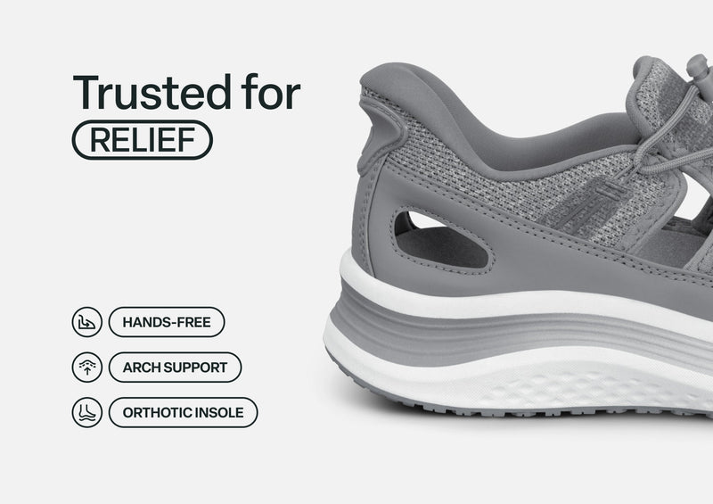 Orthofeet Venus Hands-Free (Women's) - Gray 02