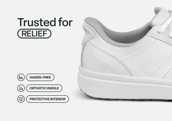 Orthofeet Wander Hands-Free (Women's) - White 02