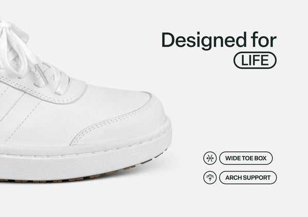 Orthofeet Wander Hands-Free (Women's) - White 03