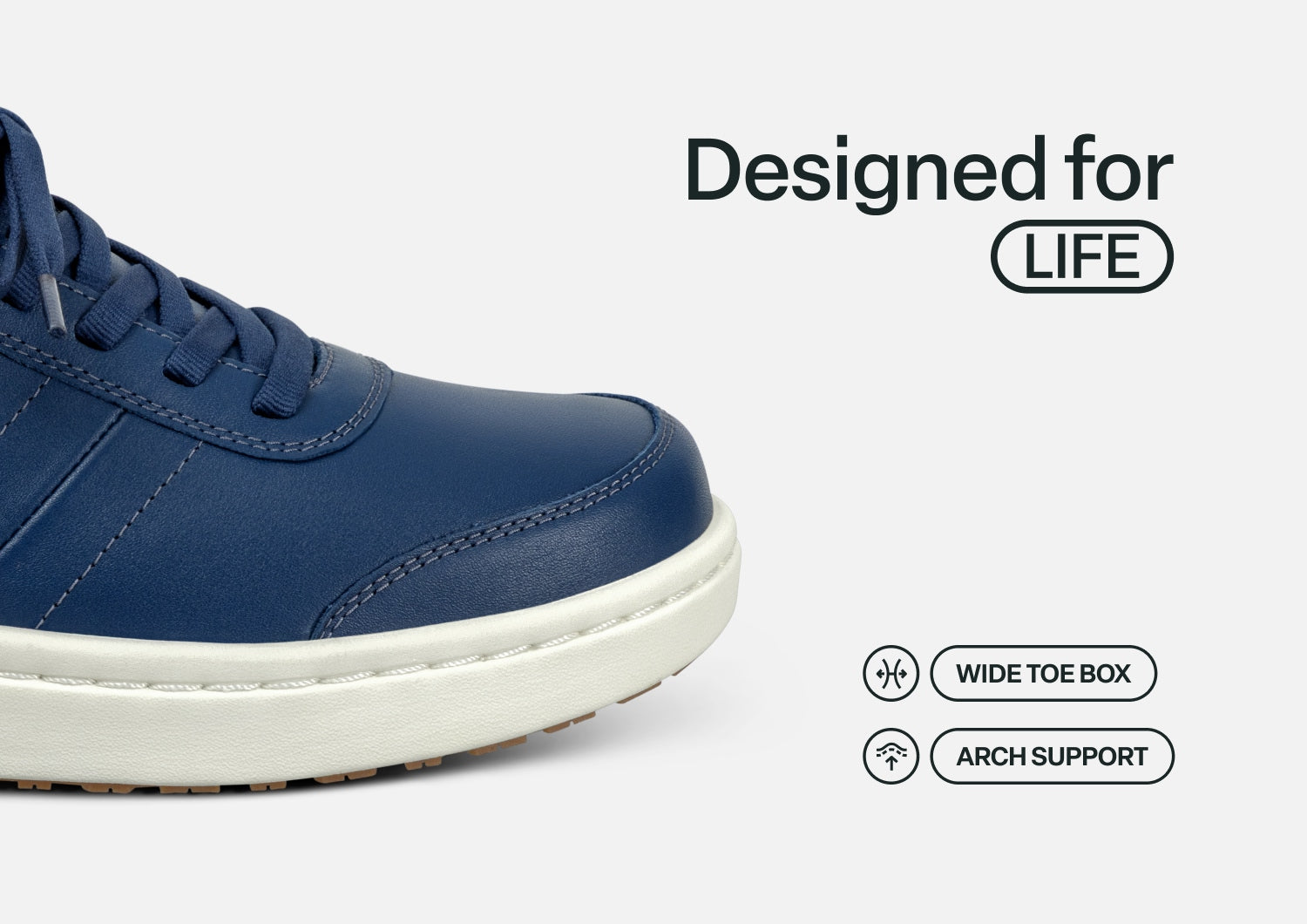 Orthofeet Wander Hands-Free (Women's) - Navy 03